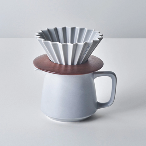 La Bohème Café Origami Dřevěný držák na dripper
