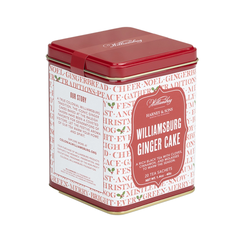 Černý čaj Williamsburg Ginger Cake 20 ks