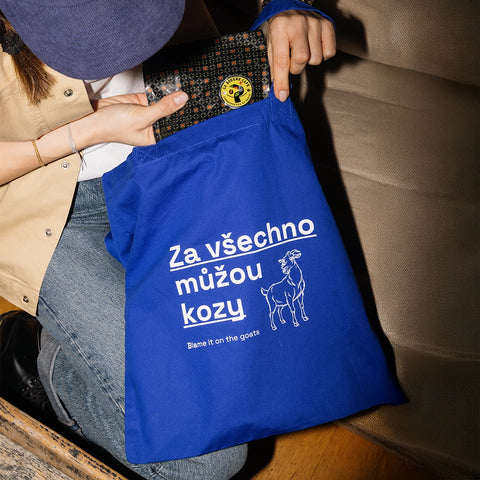 Taška Za všechno můžou kozy